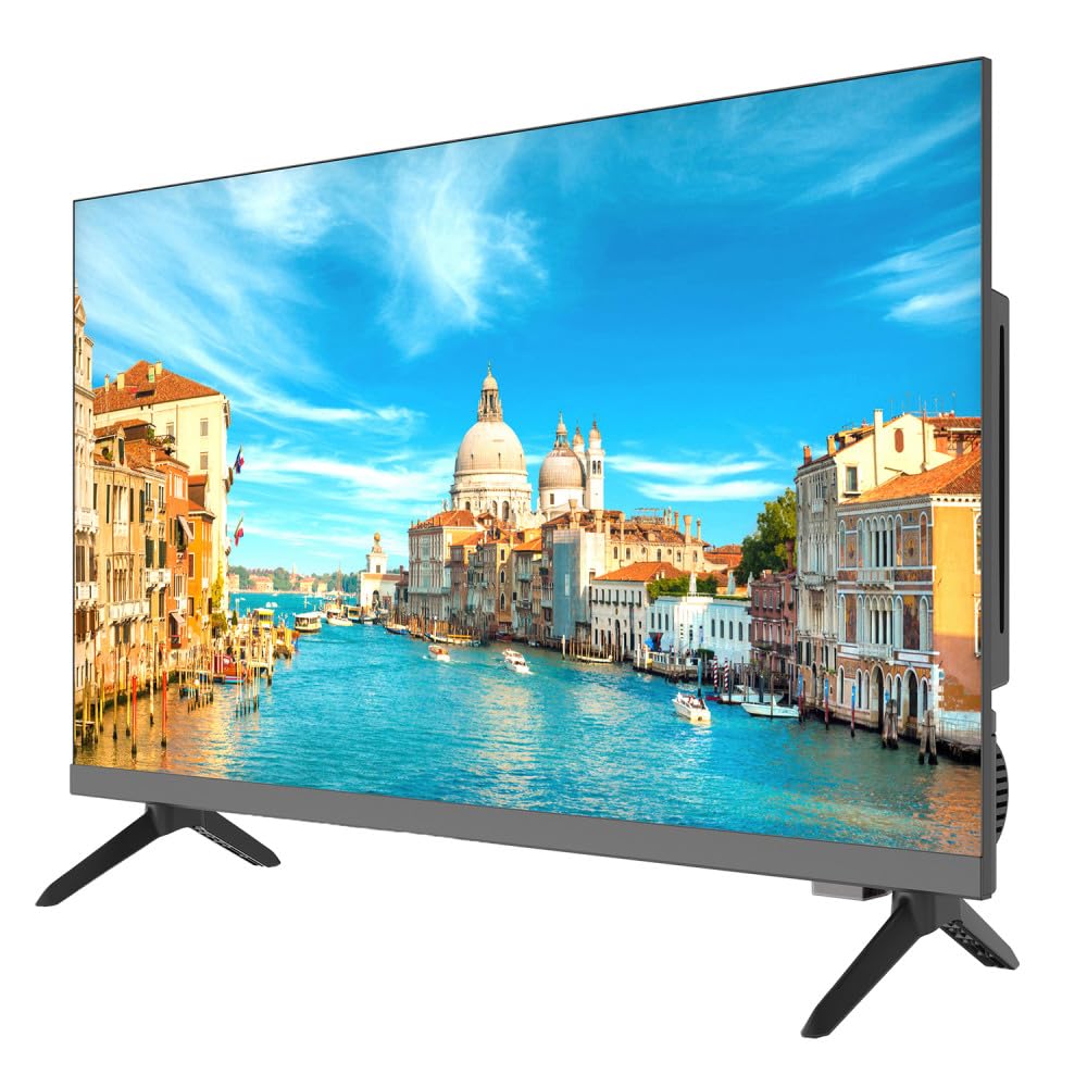 Audiobox TV with Built-in DVD Player – LED HDTV, Television for RV, 24-Inch | Fu