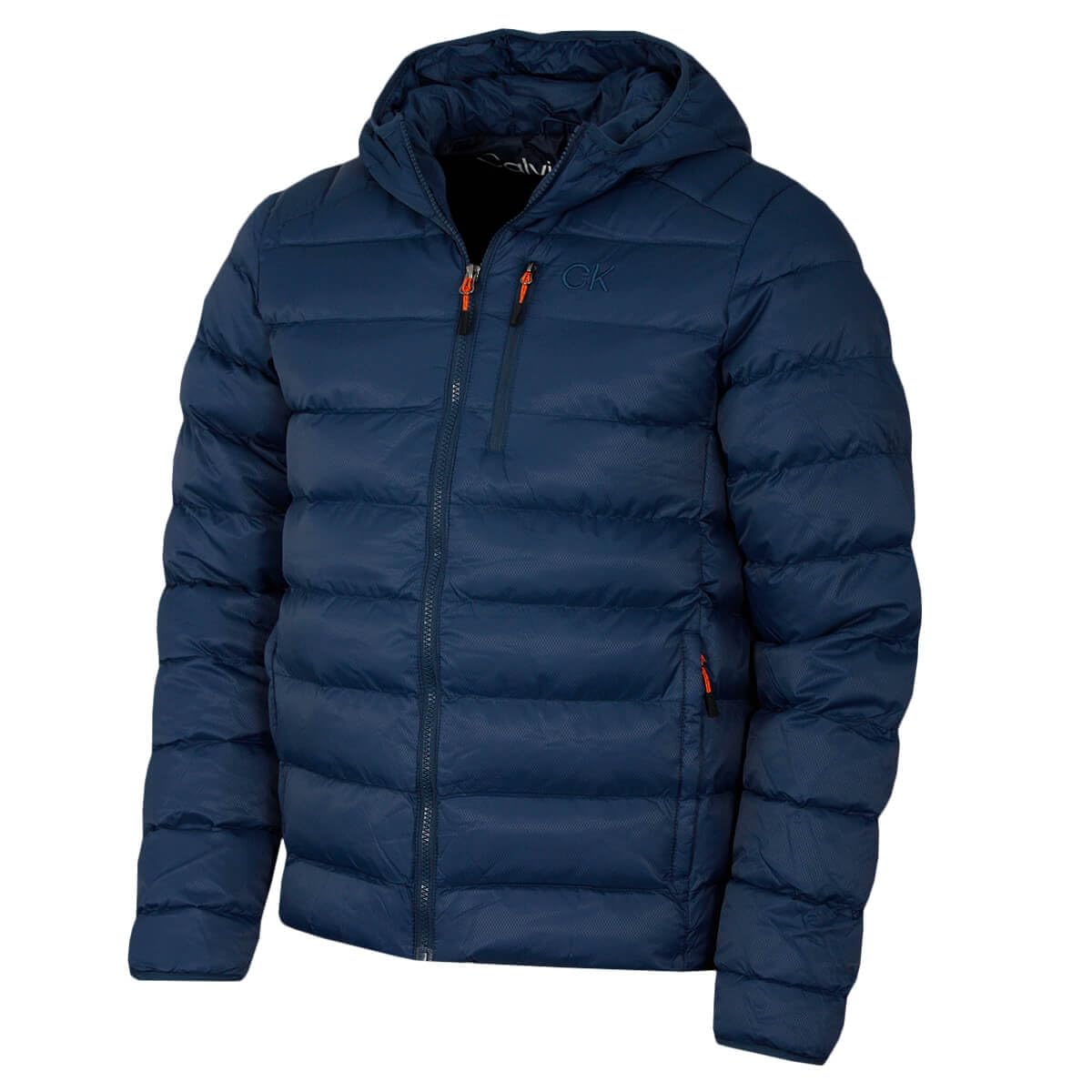 Calvin Klein Mens 2026 San Gabriel Padded Woven Jacquard Jacket