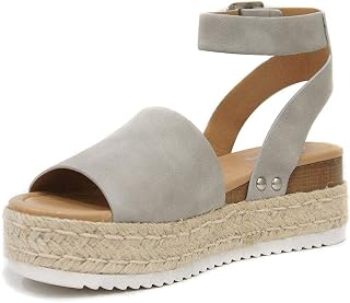 Soda Theme:, Women's Espadrilles Wedge Sandal