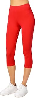 Merry Style MS10-144 Women's 3/4 Capri Leggings Viscose