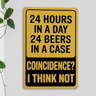 Retro Metal Sign Home Decor Funny Metal Wall Decor Wall Decor for Bar, Cafe, Restaurant, Garage, Perfect Room Decorations, Gift