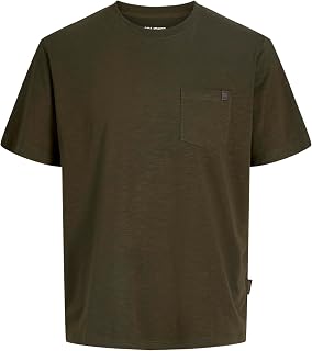 JACK & JONES Jjedover Slub Tee SS Noos Men's