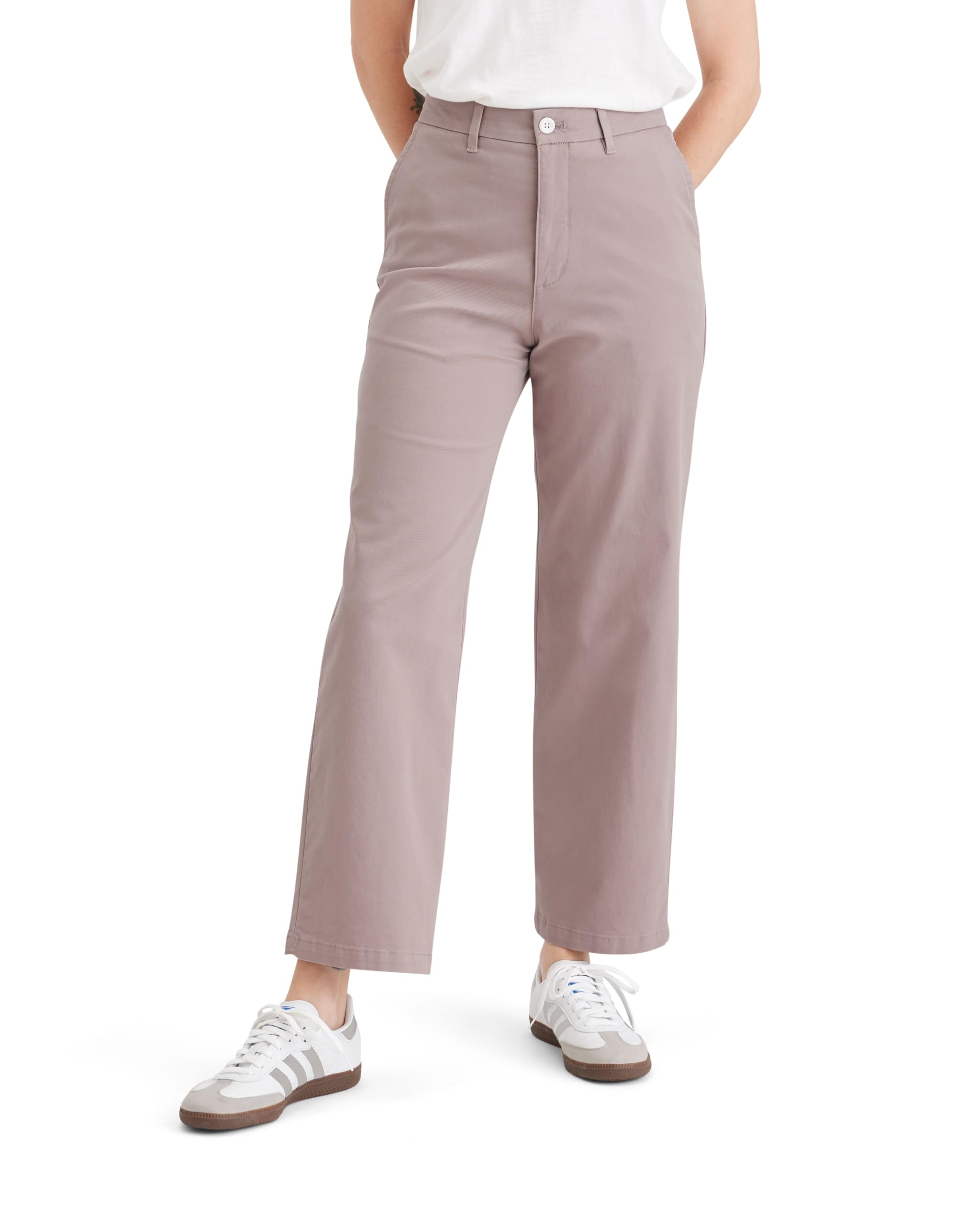 Dockers Straight Fit Weekend Chino Pants Khaki Women's