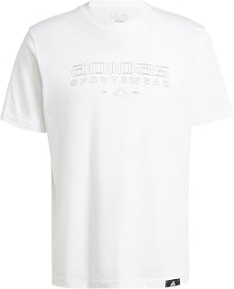 adidas Men's Essentials Linear Single Jersey T-Shirt