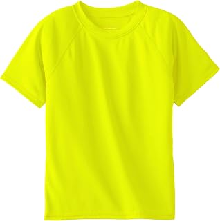 Kanu Surf Boys' Short Sleeve UPF 50+ Rashguard Swim Shirt