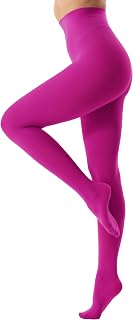 DUCMODA Women's Tights 80 Denier 29 Colours Elastic Fine Tights Opaque Pantyhose Colourful Women's Tights