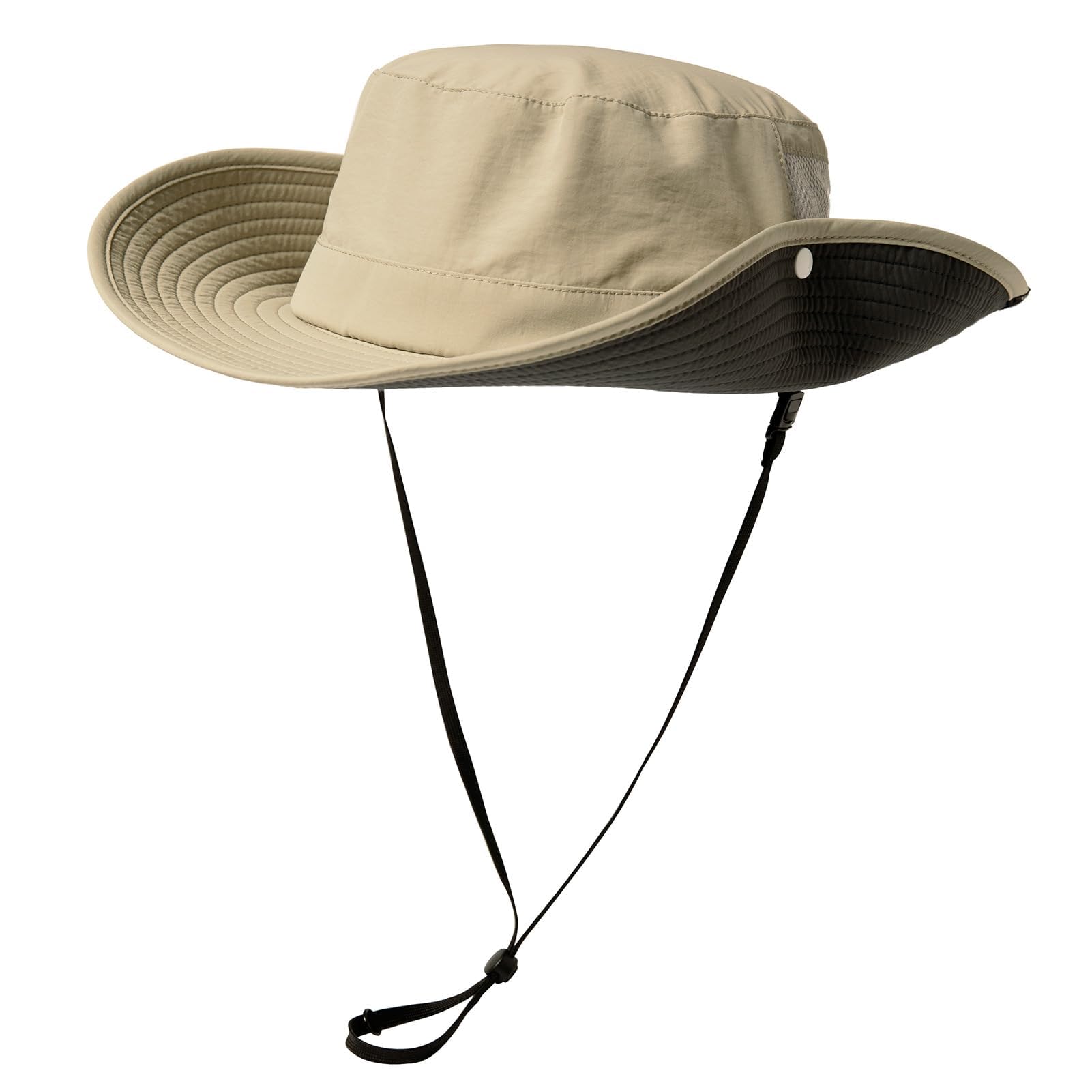 TOP-EX XL/XXL UPF 50 Wide Brim Sun Hat with Sunglasses Lock - Waterproof, Lightw