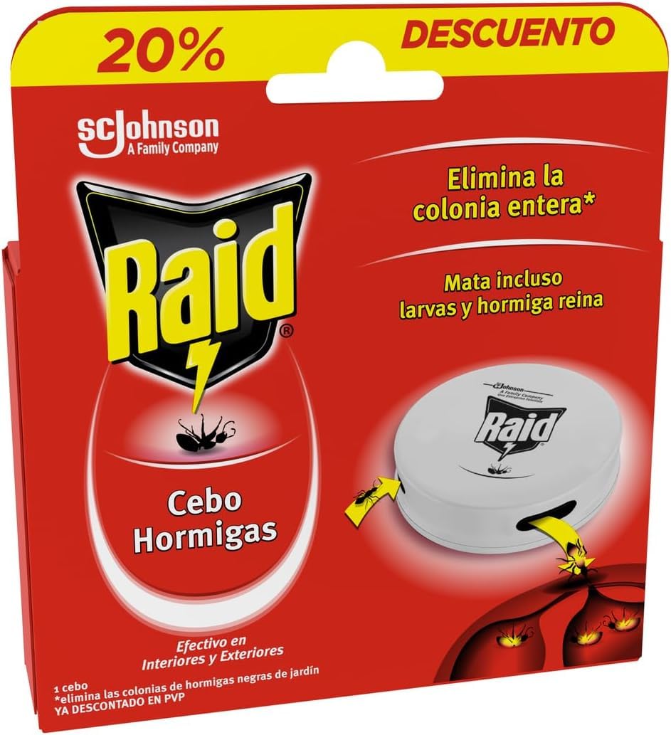 Raid ® Baits - Ant Trap - Removes Whole Ant Cologne - Effective Indoor & Outdoor