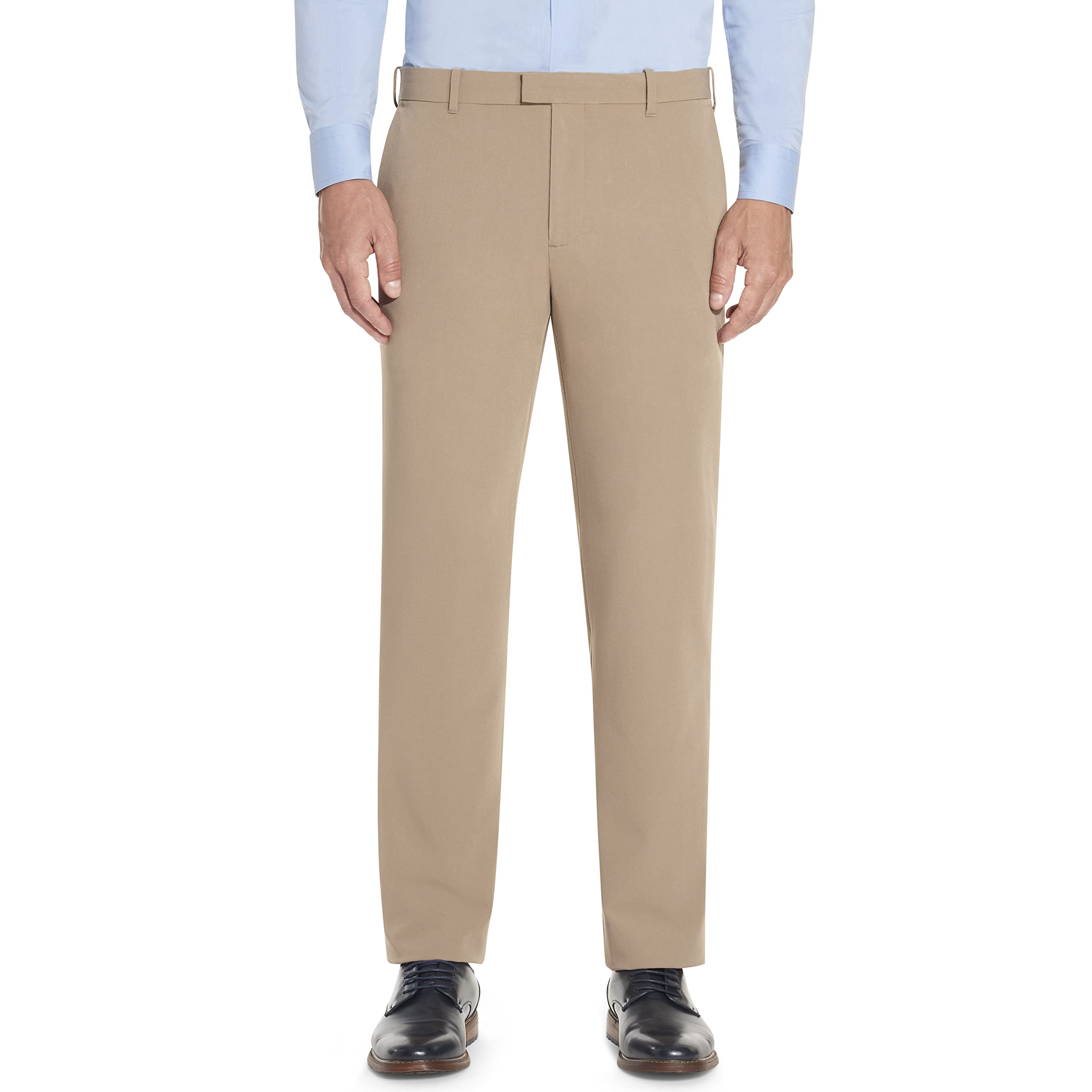 Van Heusen Men's Flex Flat Front Straight Fit Pant Casual Pants