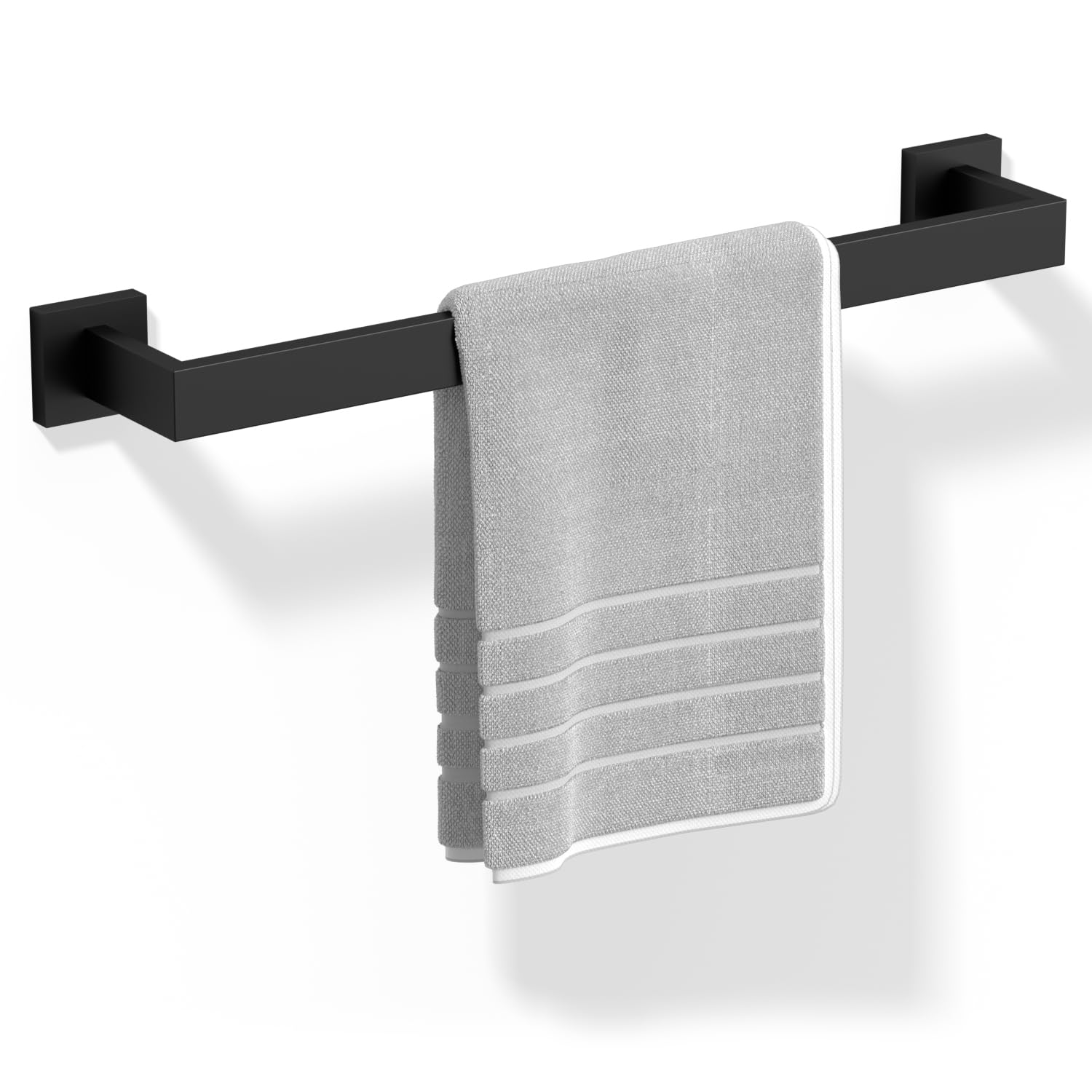 HITSLAM Towel Bar 18 Inch for Bathroom, 2-Section Easy Assembly Design, SUS304 S