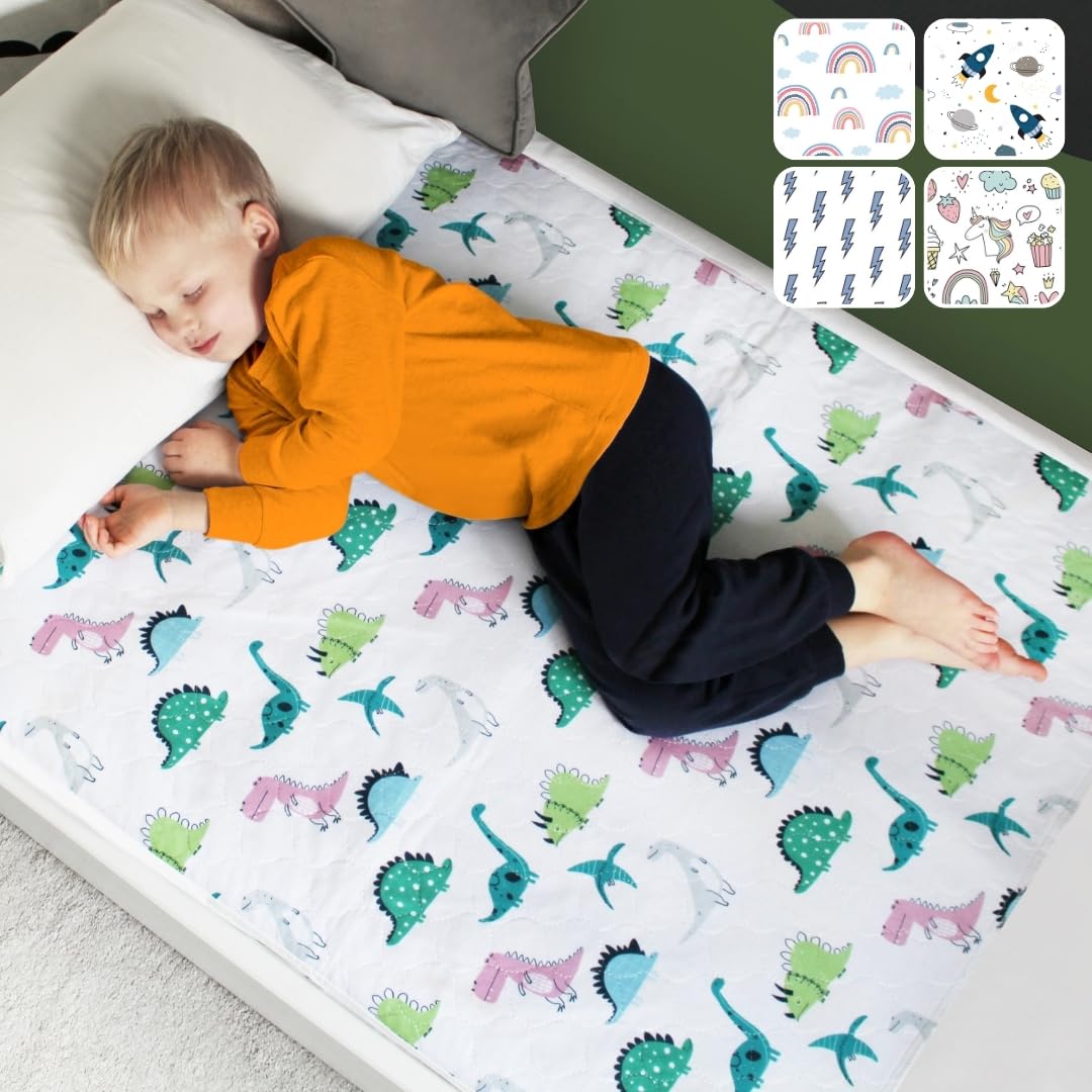 Hygge Sheets® Potty Training Bed Pads | 100% Waterproof | Bed Wetting Sheets for