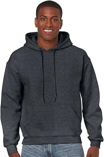 GILDAN Adult Preshrunk Double-Lined Hooded Sweatshirt (Pack of 2)