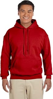 Gildan Men's Pouch Pocket Hooded Sweatshirt, Red, S
