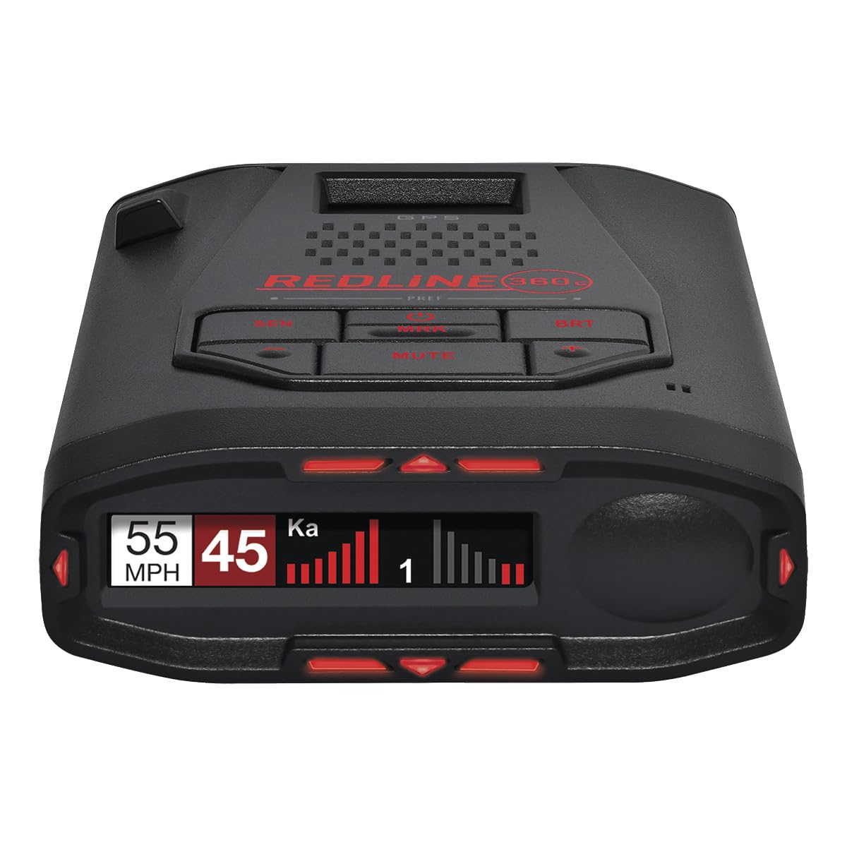 Escort Redline 360c Plug and Play Radar Detector, Extreme Range | Rapid Response