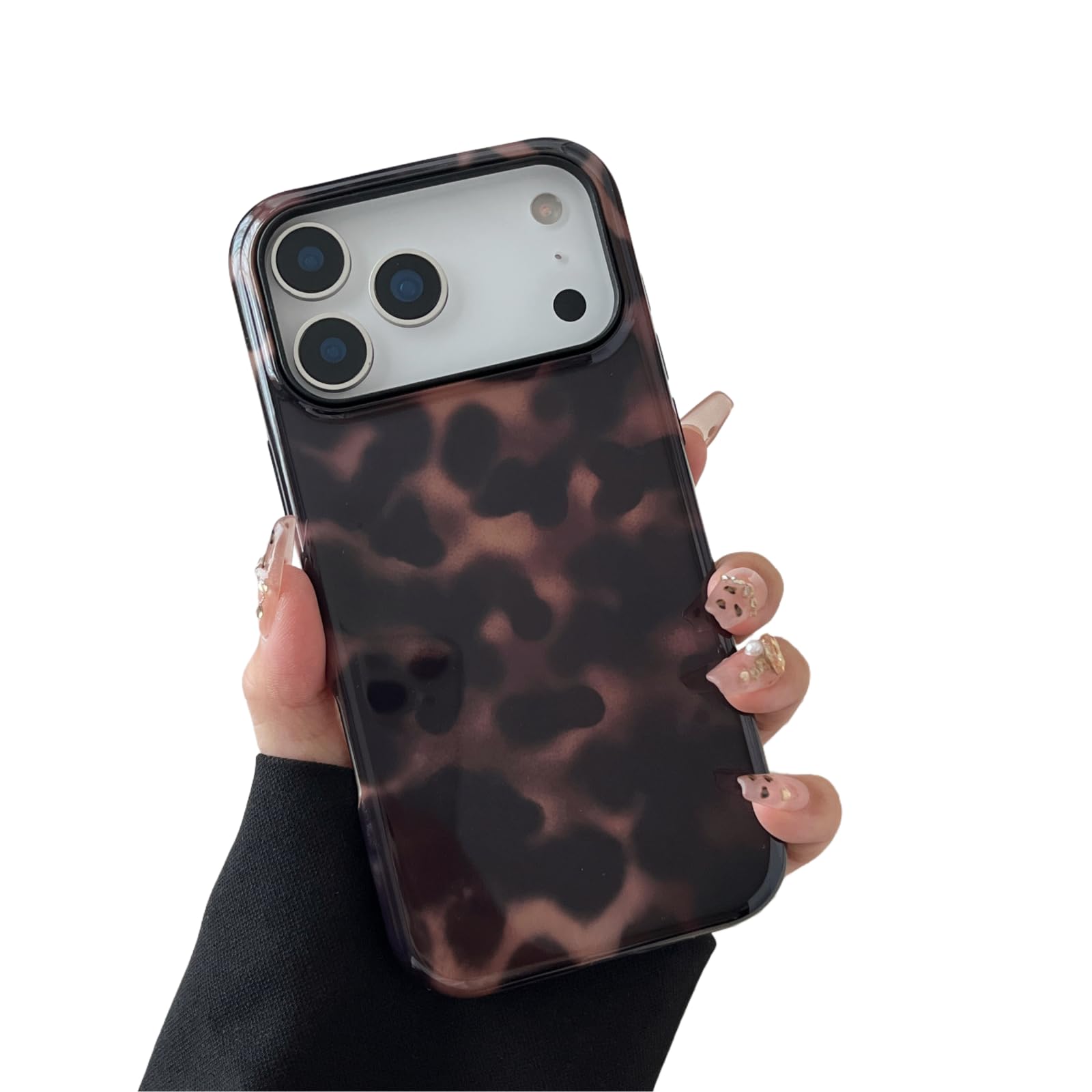 Longlayss Compatible with iPhone 18 Pro Max Case Tortoise Shell Phone Case | Tor