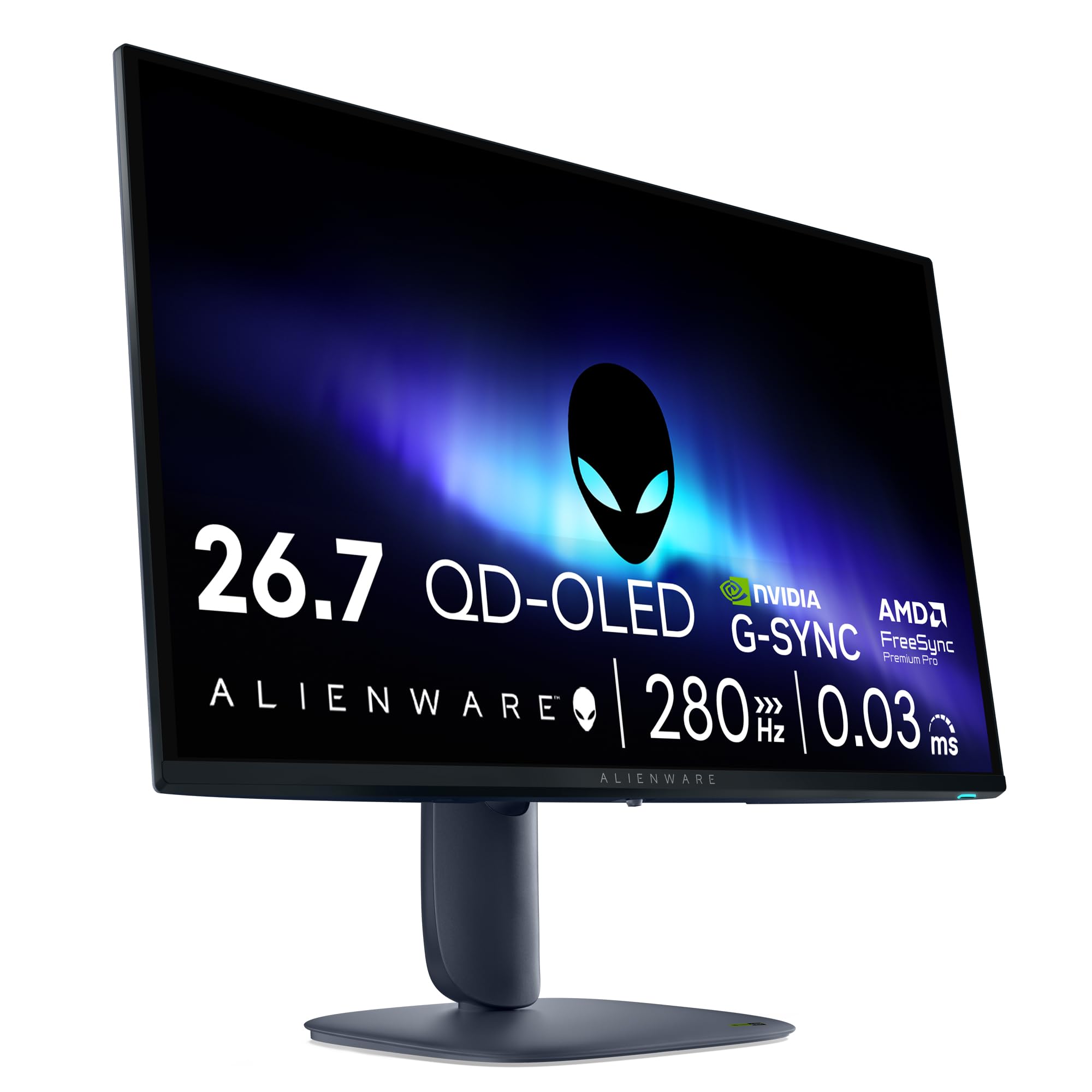 Alienware 27 Gaming Monitor - AW2725D, QHD (2560x1440), 280Hz, QD OLED | 0.03ms,