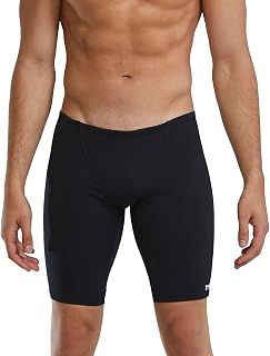 TYR Men's Durafast Elite Solid Jammer Swimming Trunks (Pack of 1)