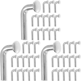 Mobestech 105Pcs Heavy Duty Pallet Rack Drop Pins Safety Locking Bolts 1.41X0.47X0.70 Inch Industrial Pallet Racking Hooks Accessories for Warehouse Shelving