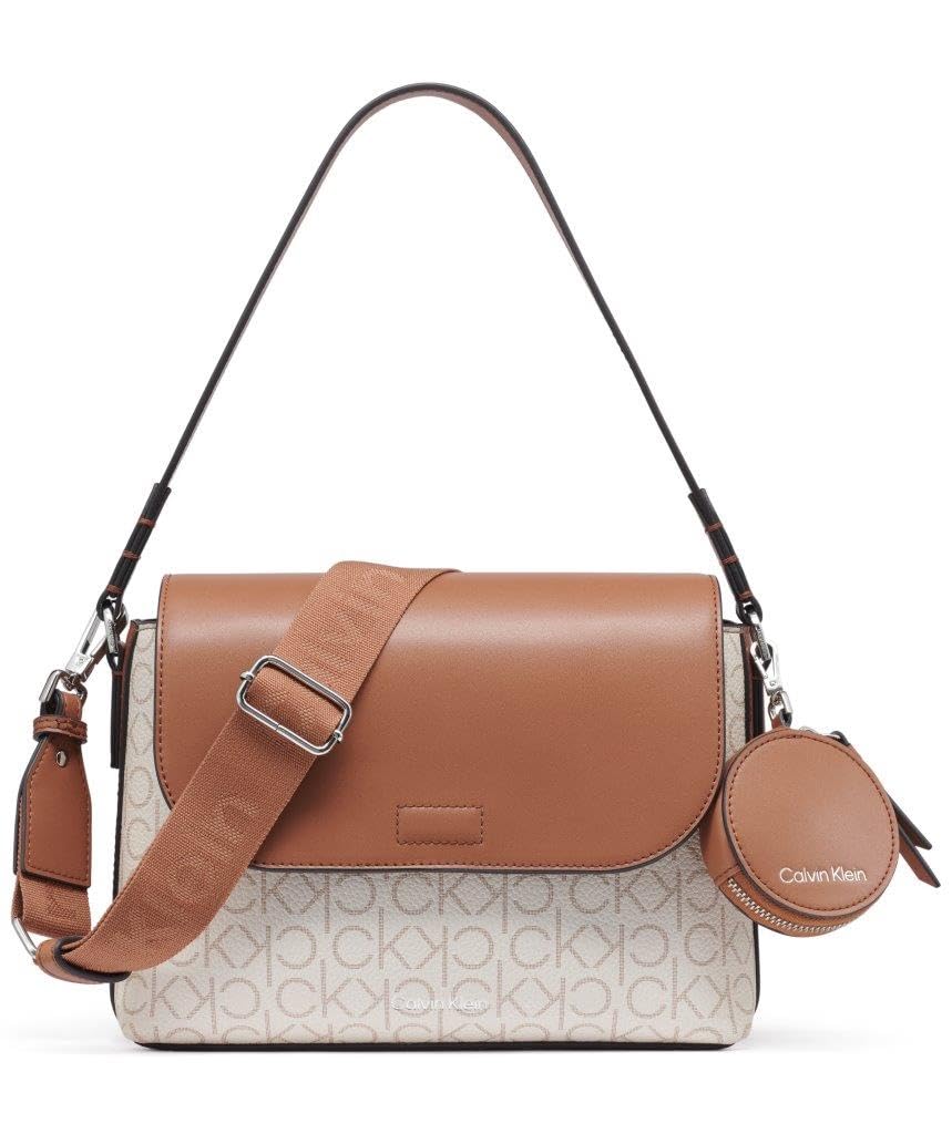 Calvin Klein 2 in 1 Flap Shoulder Bag & Crossbody Millie 2 in 1 Flap Shoulder Ba