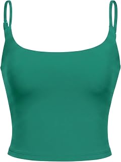 CRZ YOGA Butterlift Short Tank Top Round Neck