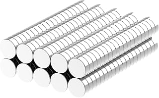 AplysiaTech N52-6x2mm Rare Earth Magnets-200 Pack, Strong Round Small Rare Earth Magnets, Mini Refrigerator Neodymium Magnets Disc for Whiteboard Locker Fridge Crafts Dry Erase Board Cabinets
