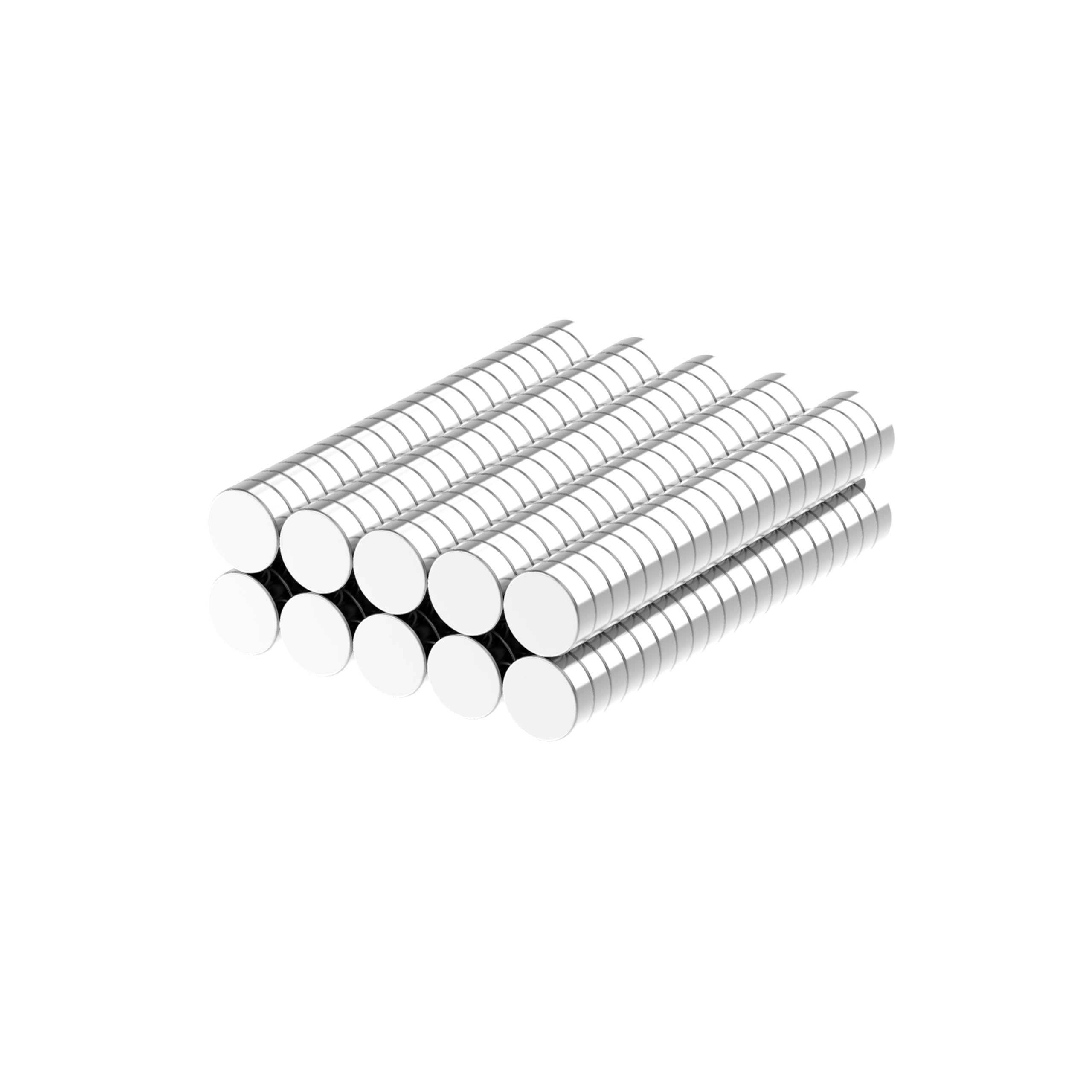 AplysiaTech N52-6x2mm Rare Earth Magnets-200 Pack, Strong Round Small Rare Earth