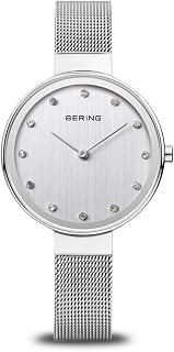 BERING Women's Analogue Classic Quartz Watch with Stainless Steel Strap and Sapphire Crystal 12034-000