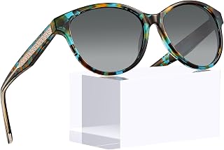 CARFIA Vintage Womens Sunglasses Polarised UV Protection for Driving CA5396