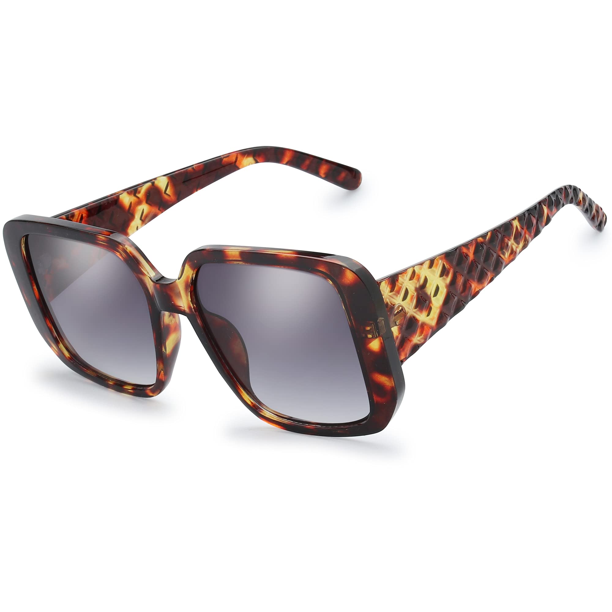 The Fresh Women's Oversized Square Jackie O Cat Eye Hybrid Butterfly Fashion Sun