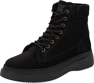 Palado Botines Davlis para hombre, cómodos, fabricados en Portugal, ligeramente forrados para otoño e invierno, zapatos de invierno a la moda