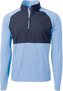 Cutter & Buck Herren Adapt Eco Knit Hybrid Herren Viertelreißverschluss Jacke (1er Pack)