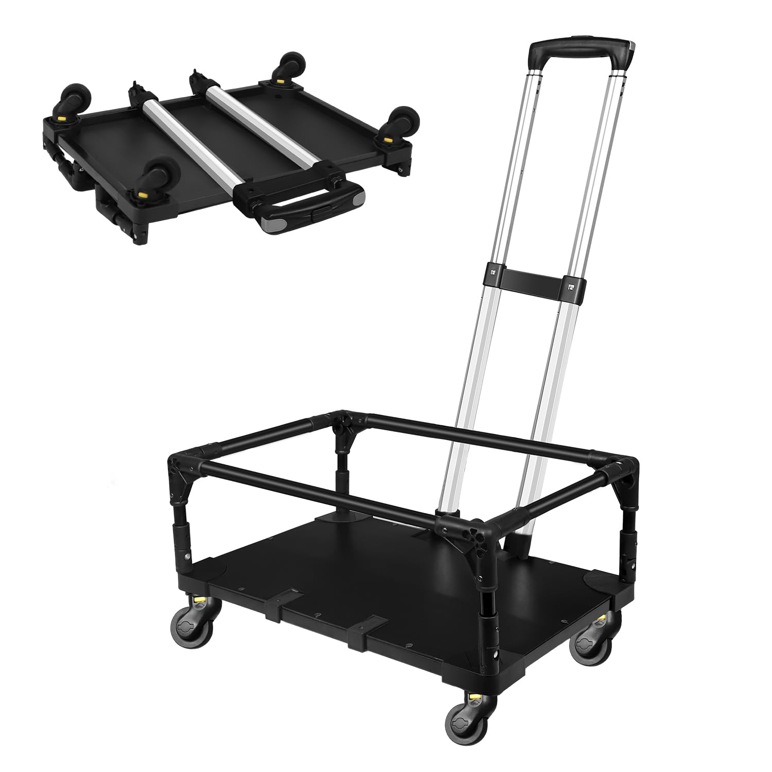 Petskd Foldable Wheel Base Cart for 18" L×11" W & 17" L×11" W Pet Carrier | Easy