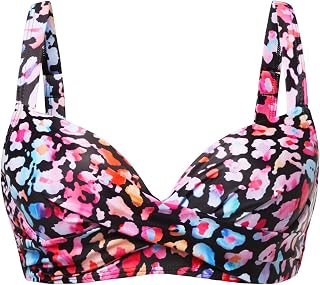 Aqua Eve Women's Twist Front Underwire Balconette Bikini Top (Pack of 1)