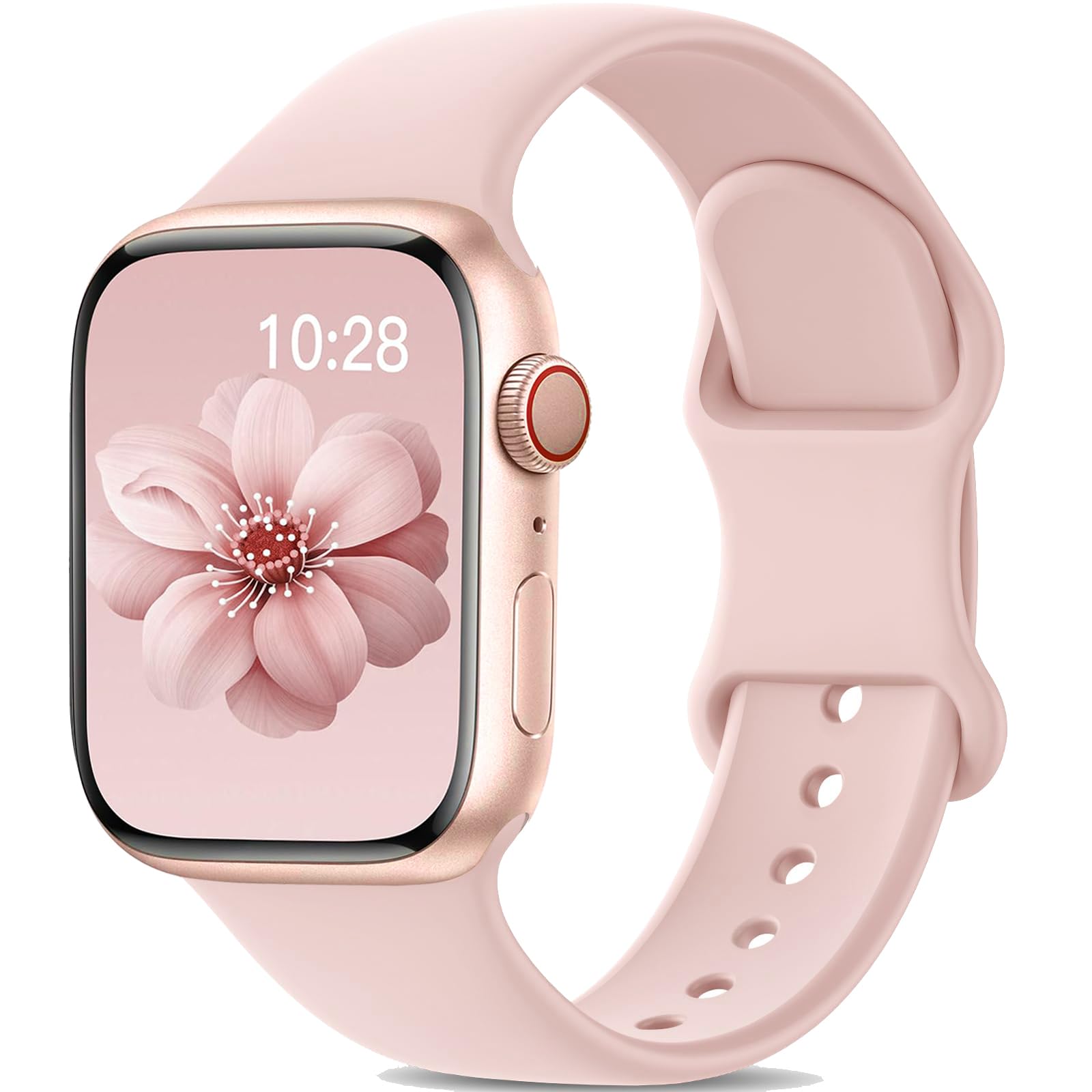 Apple Watch Sport Band for Women Men 40mm 44mm 38mm 42mm 46mm 41mm 45mm 49mm Sof