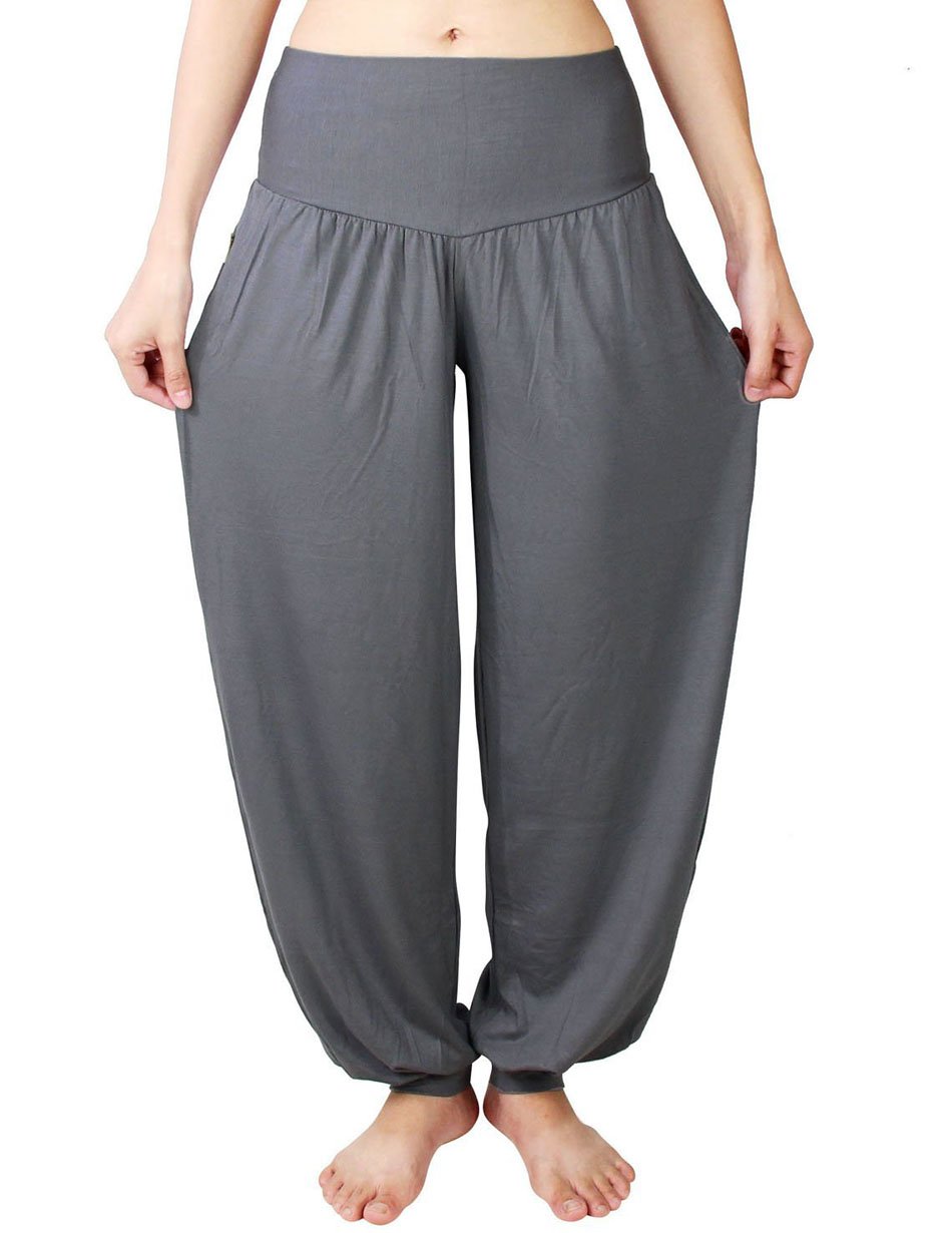 Hoerev Yoga / Pilates Trousers, Super Soft Modal Spandex, Harem