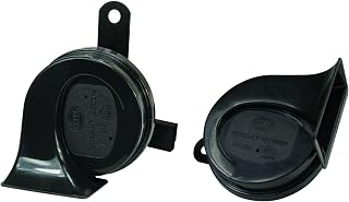 HELLA 012010901 Black 12V BX Trumpet Horn Kit (Toyota)