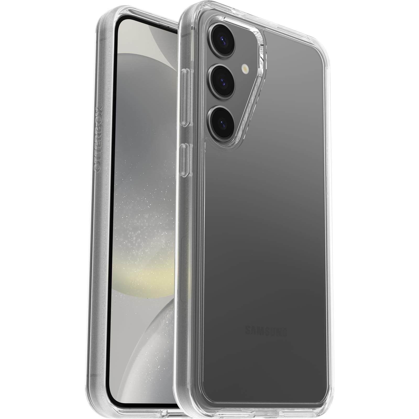 Cover OtterBox Symmetry Clear per Samsung Galaxy S24+, a prova di caduta, Testat
