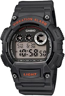 Casio W735H Series | Men’s Digital Watch | 1/100 SEC Stopwatch | Countdown Timer | Super Illuminator LED Light | 100 M Water Resistance | Daily Alarm | Auto Calendar | Dual Time | 10 Yr Battery