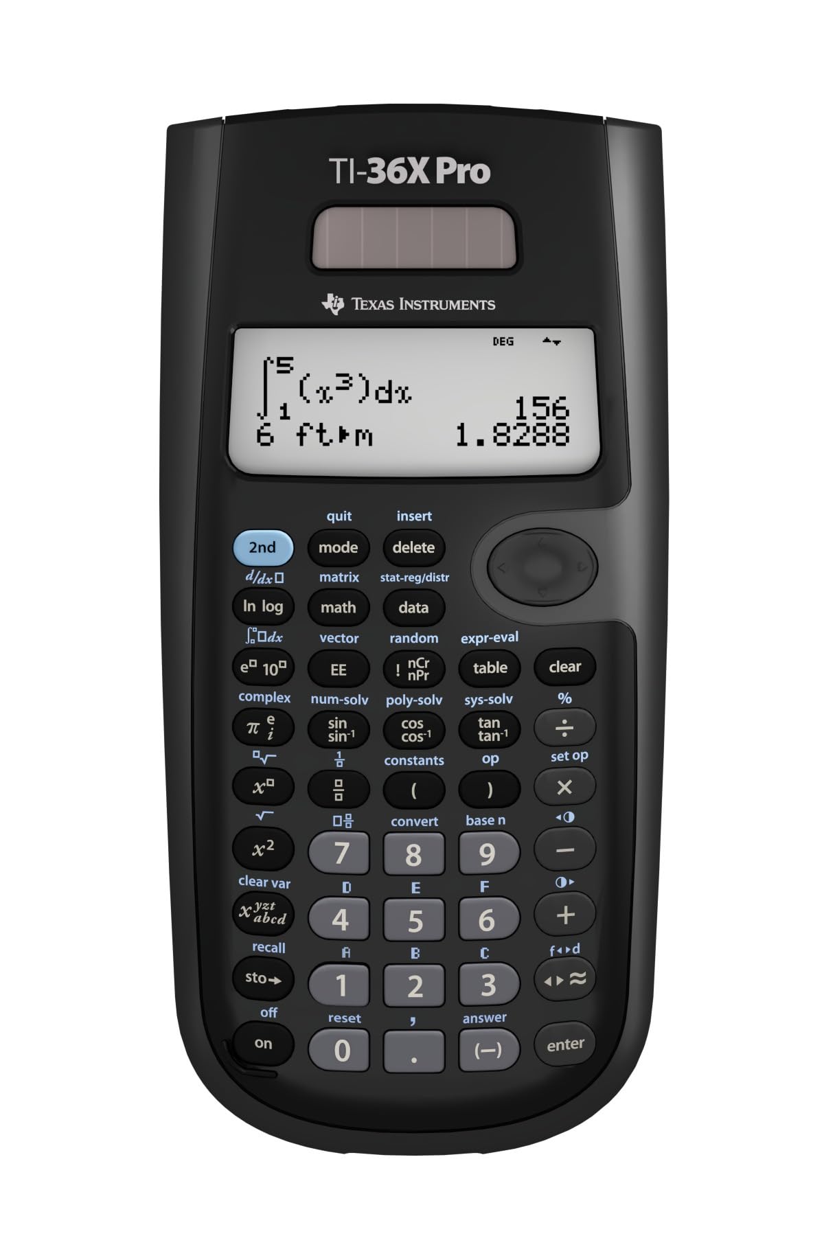 Texas Instruments TI-36X Pro Engineering/Scientific Calculator | 9.7 Inch | Blac