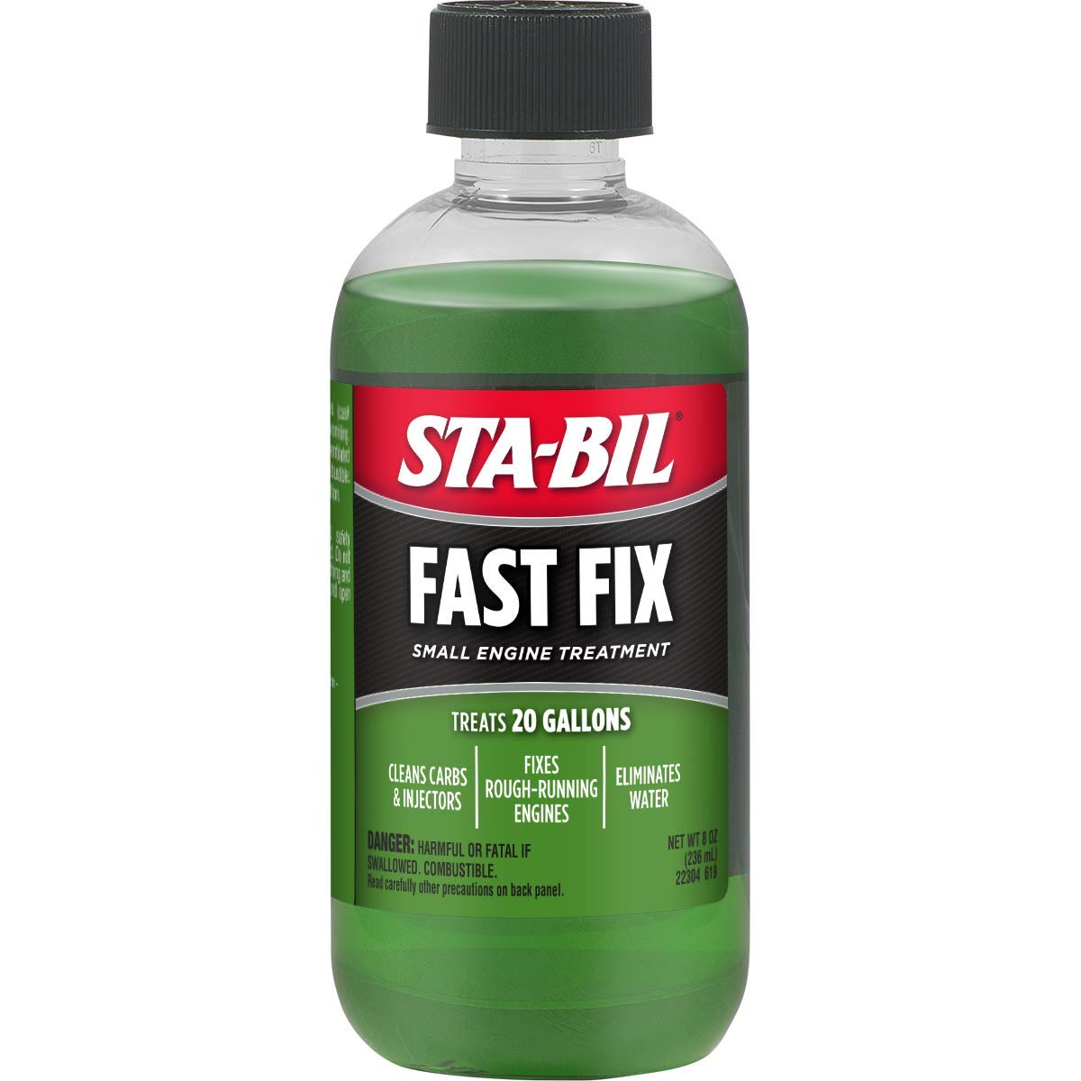 STA-BIL Fast Fix Small Engine Treatment, 8 oz | Treats 20 gallons. Helps restore