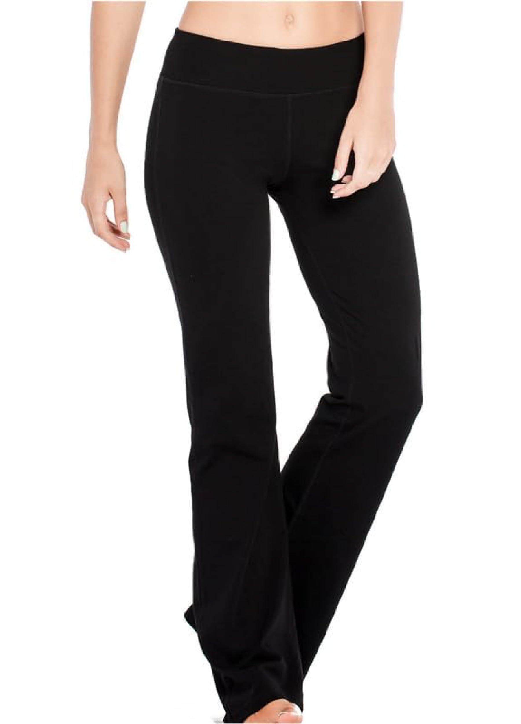 Houmous S-XXL Women's Sports Yoga Pants with Hidden Inner Pocket