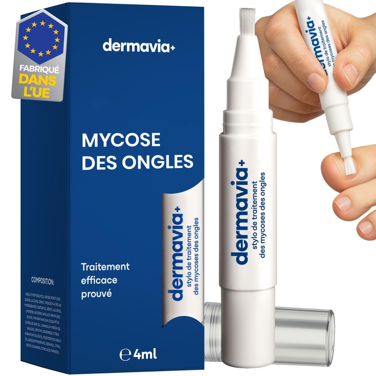 Nail Fungus Treatment - Treats Athlete's Foot, Ringworm & Itching - Twist Pen 3m