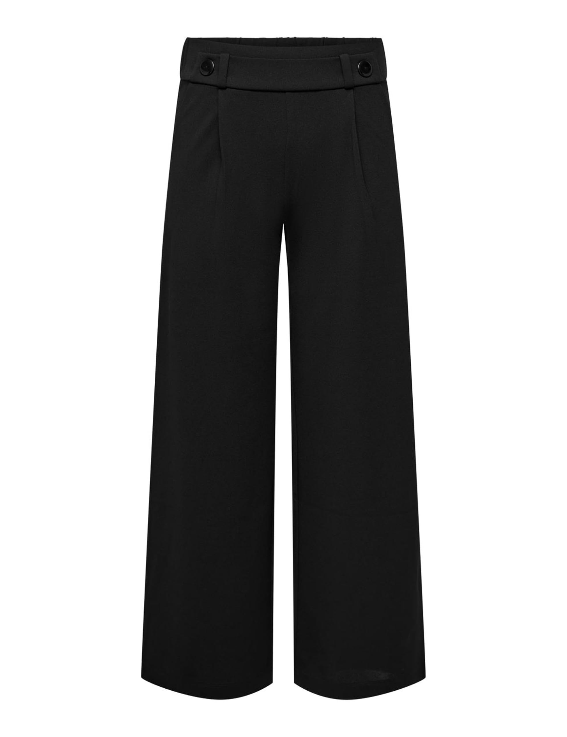 JdY JDYGEGGO Women's Long Pant JRS Noos Trousers, Black/Detail: Black Buttons, X