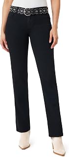 WallFlower Legendary Slim Belted Bootcut Jeans for Women, Sizes 0 to 24