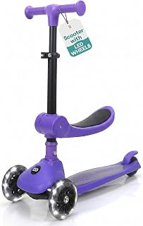 SereneLife 3 Wheel Scooter for Kids or Toddler Ages 2+