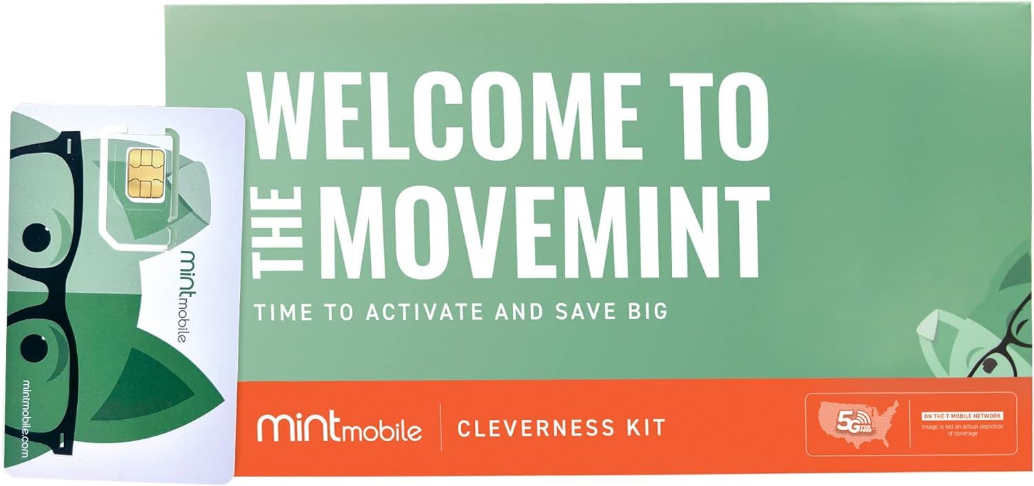 $30/mo. Mint Mobile Phone Plan with Unlimited Talk, Text & Data for 3 Months (3-
