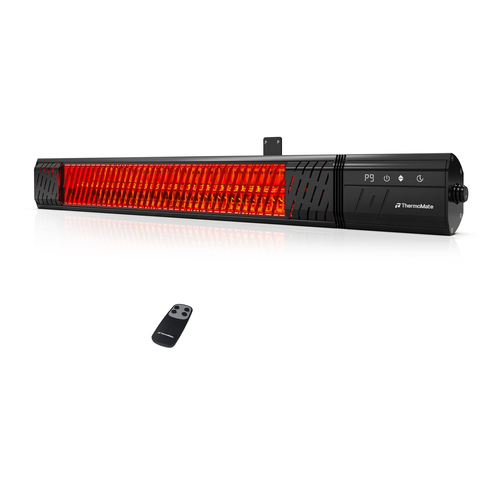 ThermoMate Infared Patio Heater for Outdoor, Electric 1500W IP65 Waterproof with