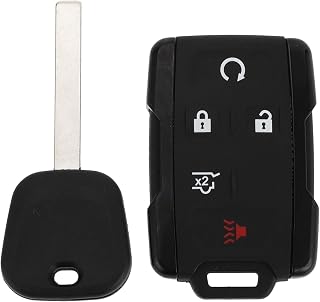 X AUTOHAUX M3N-32337100 315MHz Car Key Fob for Chevy Suburban 2016-2020 | for Chevrolet Tahoe 2017-2020 for GMC Yukon 2015-2020, Keyless Entry Remote, Ignition Transponder, 46 Chip, 5 Buttons