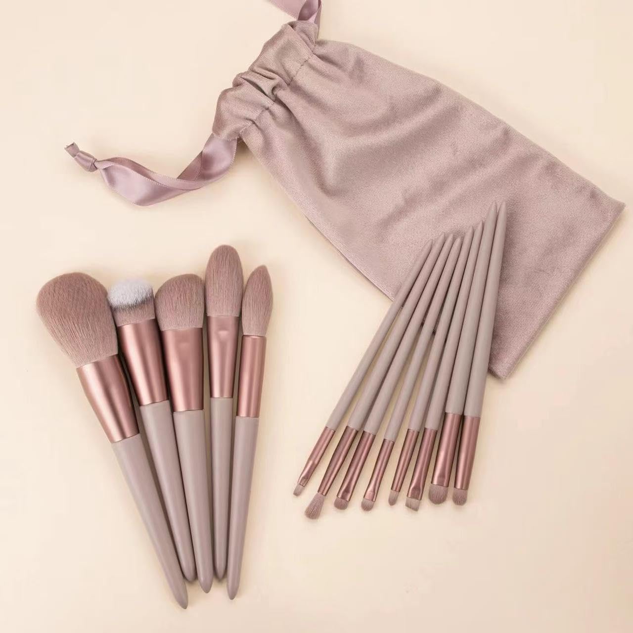 13pcs Professional Makeup Brushes Set with Foundation, Powder, Concealer, Eyesha