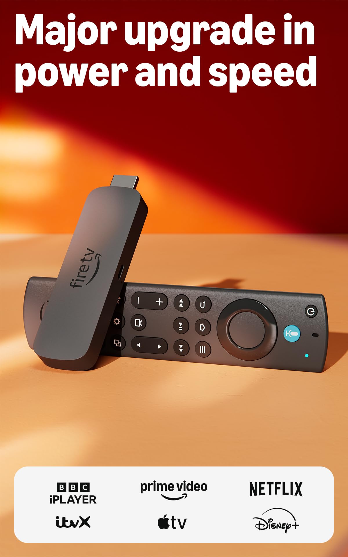 Amazon Fire TV Stick 4K Max (Newest gen), supports Wi-Fi 6E, Ambient Experience,